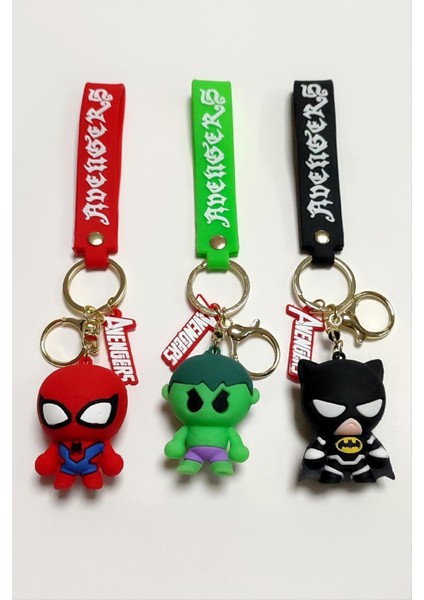 Allzey Çzgflm Karakteri Büyük Silikon Anahtarlık-Renkli modelleri