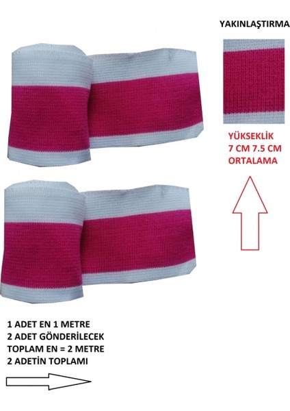 2 Adet Triko Ribana Yüksek Uzun Bant Ölçüleri Resimdedir Detaylar Açıklamadadır