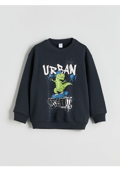 Lcw Kids Antrasit Erkek Çocuk Sweatshirt ve Jogger Eşofman Alt 2'li fiyatları