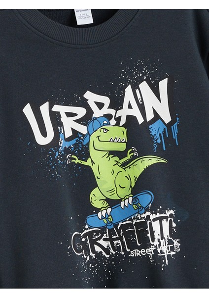 Lcw Kids Antrasit Erkek Çocuk Sweatshirt ve Jogger Eşofman Alt 2'li modelleri