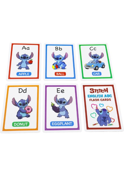 Stitch Abc Ingilizce Alfabe Kart Seti 26 Harf • Koleksiyonluk fiyatları