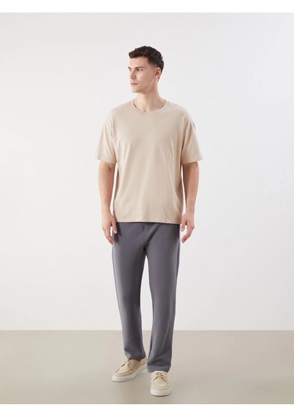 Lcwaıkıkı Classic Gri Standart Kalıp Erkek Eşofman Altı