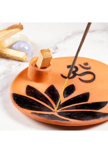 Handmade Lotus Om Temalı Palo Santo Tütsülük