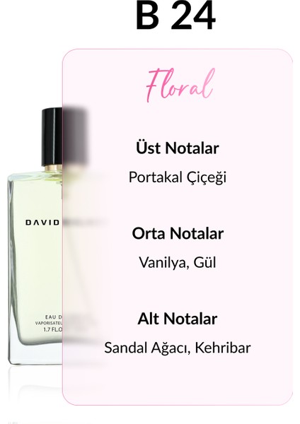 B24 Ornello 50 ml Kadın Parfüm | Floral fiyatları