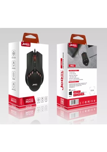 M82 Optik LED Dört Buton 1600 Dpı Renkli Rgb Gaming Kablolu Mouse fiyatları