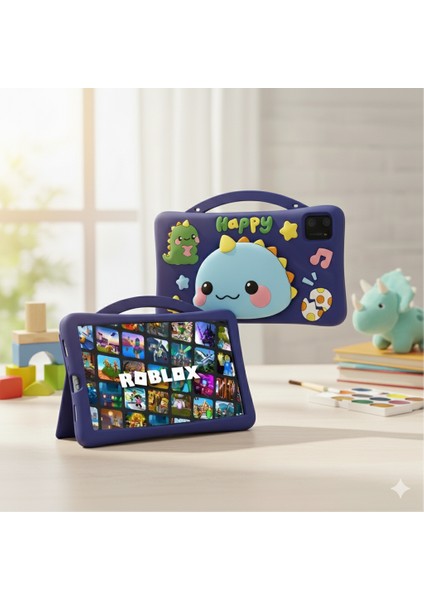 5g Wifi Android 13 Çocuk Tableti – Ön & Arka Kameralı, Eğitim ve Oyun Için Kılıflı Tablet Yeşil