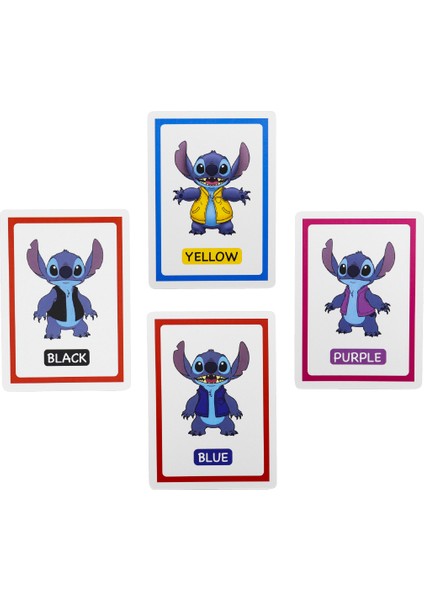 Stitch 4’lü Ingilizce Flash Kart Seti (Abc, 123, Renkler, Meslekler) 66 Kart – 10X14 cm indirimleri