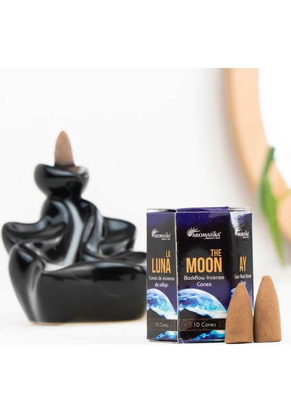 The Moon Aromalı Geri Akışlı Şelale Tütsü