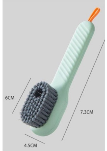 Deterjan Hazneli Ayakkabı Bot Temizleme Yıkama Fırçası | Çok Amaçlı Pratik El Temizlik Fırçası fırsatları