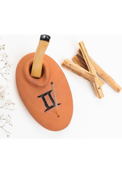 El Yapımı Burç Temalı Orange Ağaç Tütsülük