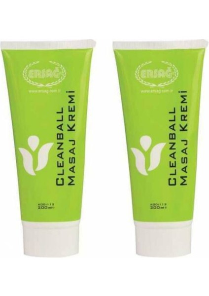 Clean Ball Masaj Kremi 2X100 ml fiyatları