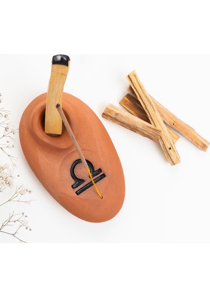 El Yapımı Burç Temalı Orange Ağaç Tütsülük