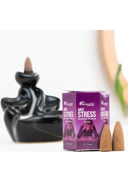 Anti Stress Aromalı Geri Akışlı Şelale Tütsü