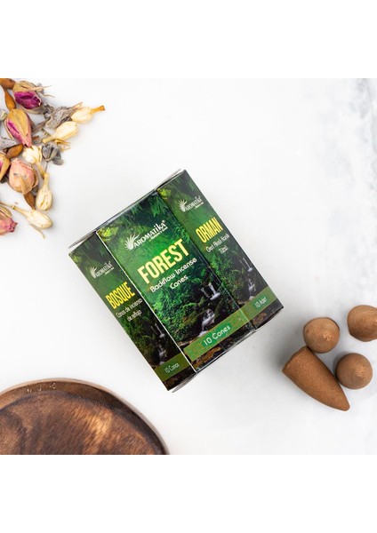 Orman Aromalı Geri Akışlı Şelale Tütsü fiyatları