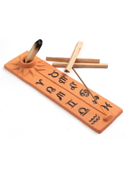 Burç Temalı Seramik Çubuk & Palo Santo Tütsülük fiyatları