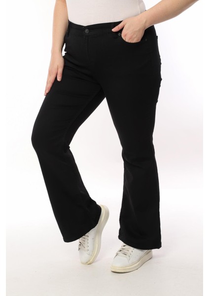 Kadın Battal Ispanyol Paça Jeans fiyatları