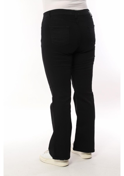 Kadın Battal Ispanyol Paça Jeans indirimleri