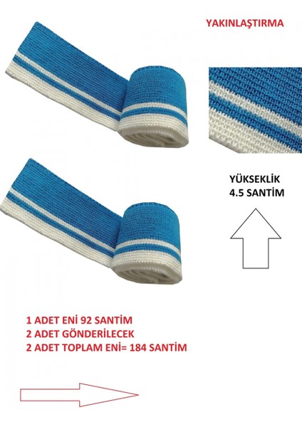 2 Adet Triko Ribana Orta Uzun Bant Ölçüleri Resimdedir Detaylar Açıklamadadır