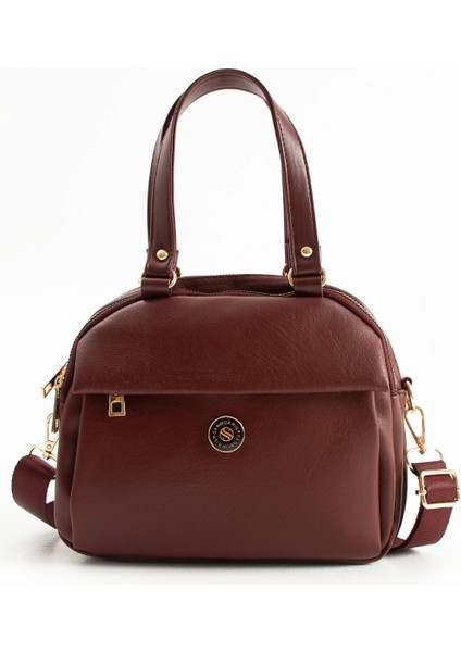 Yumuşak Deri Kadın Çapraz Askılı Basic Mini Boy Çok Gözlü Günlük El ve Omuz Çantası PBS1431 fiyatları