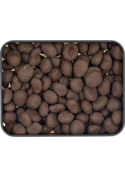 Şeker Ilavesiz, Glütensiz, Vegan Turna Yemişli Bitter Çikolata - Küçük Kare Metal Kutu, 150 gr fiyatları