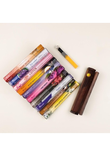 Çiçek Kokularıyla Rahatlatıcı Evde Huzur Tütsü Seti fiyatları