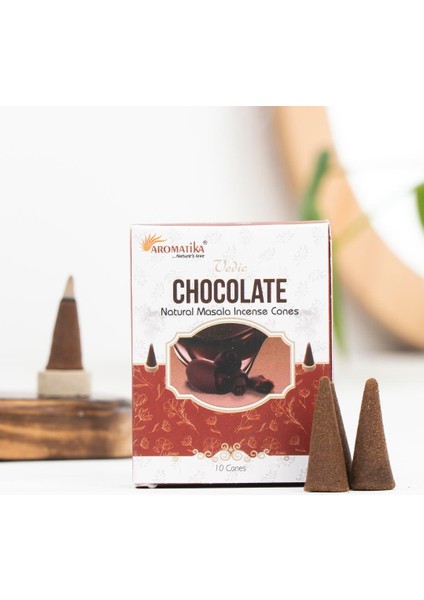 Çikolata Aromalı Konik Tütsü