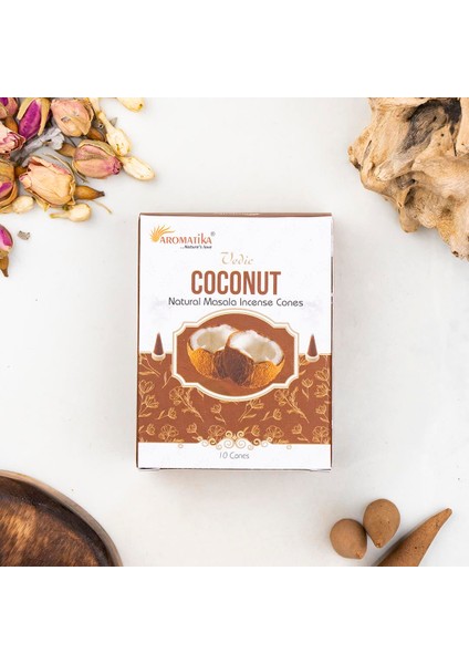 Hindistan Cevizi Aromalı Konik Tütsü fiyatları