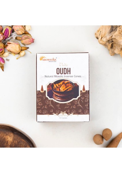 Oodh Aromalı Konik Tütsü