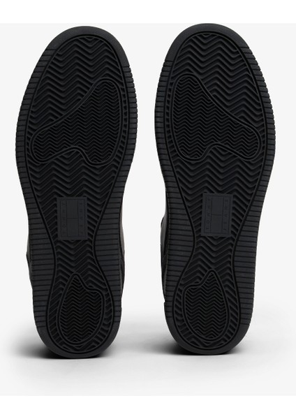 Tommy Jeans Retro Basket Kadın Siyah Spor Ayakkabı.bds