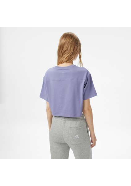 Baskılı Kadın Mor T-SHIRT.M6N fiyatları