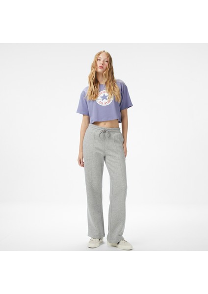 Baskılı Kadın Mor T-SHIRT.M6N modelleri