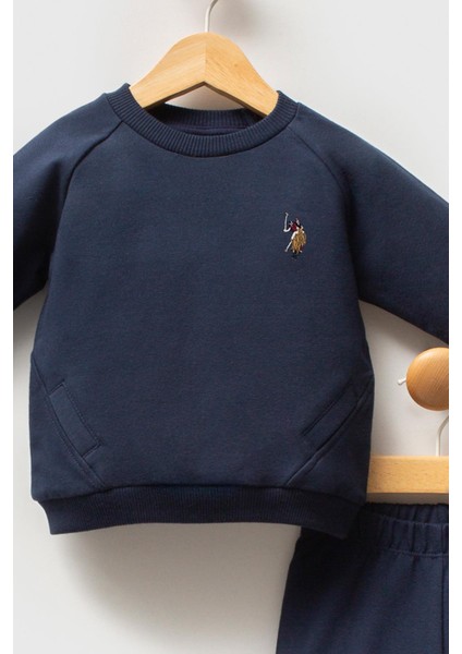 U.s. Polo Assn Erkek Bebek 2 Li Takım Lacivert modelleri