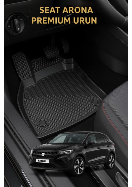 Seat Arona 2017+ Uyumlu 3D Oto Paspas Premium fiyatları