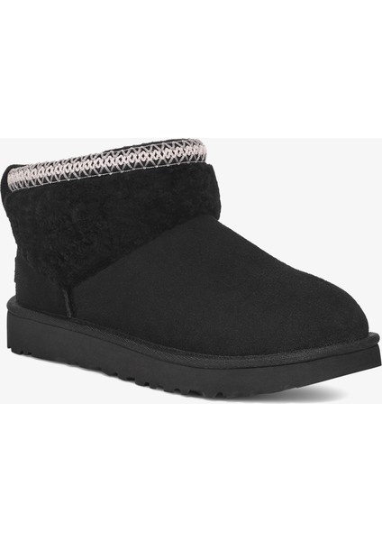 Classic Ultra Mini Maxi Curly Kadın Siyah Bot.blk fiyatları