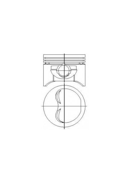 31-03395-060 - Motor Piston Segman Tmpr-Slx 1600 86.40 Çap 0.60