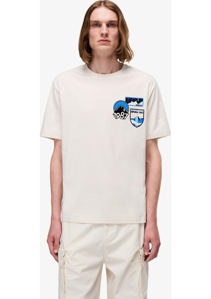 S-Montepiana Erkek Bej T-Shirt.-