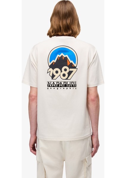 S-Montepiana Erkek Bej T-Shirt.- fiyatları