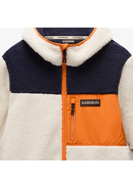 Yupik 3 Erkek Krem Polar Ceket.-