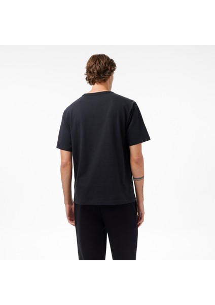 Baskılı Erkek Siyah T-Shirt.blk fiyatları