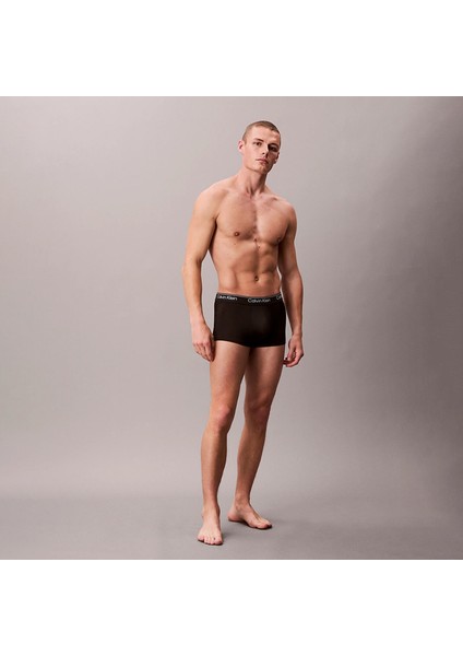 Low Rise Trunk 3'lü Erkek Siyah Boxer.ub1