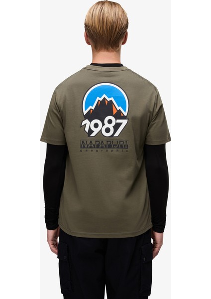 S-Montepiana Erkek Yeşil T-Shirt.- fiyatları