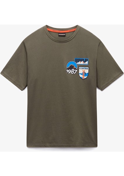 S-Montepiana Erkek Yeşil T-Shirt.- modelleri