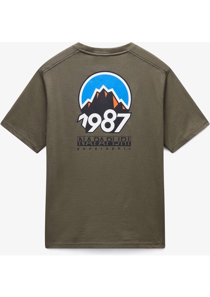 S-Montepiana Erkek Yeşil T-Shirt.- fırsatları