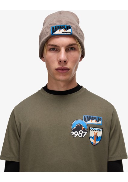 S-Montepiana Erkek Yeşil T-Shirt.-