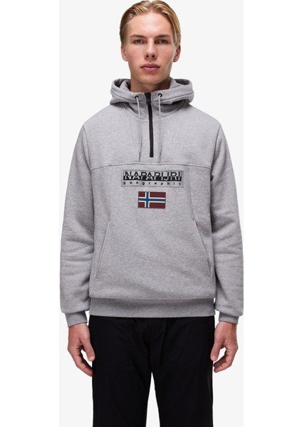 Burgee 2.0 Erkek Gri Sweatshirt.-