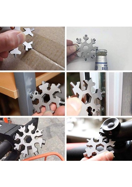 Anahtarlık Açacak Kar Tanesi modelleri