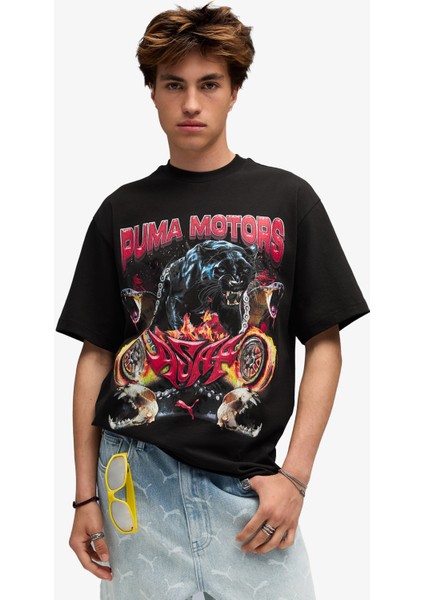 x Asap Rocky Erkek Siyah T-Shirt.01