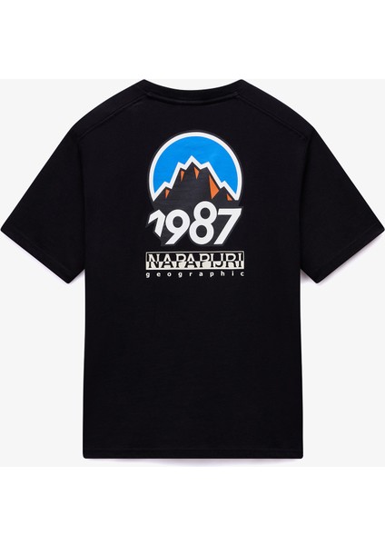 S-Montepiana Erkek Siyah T-Shirt.- fırsatları