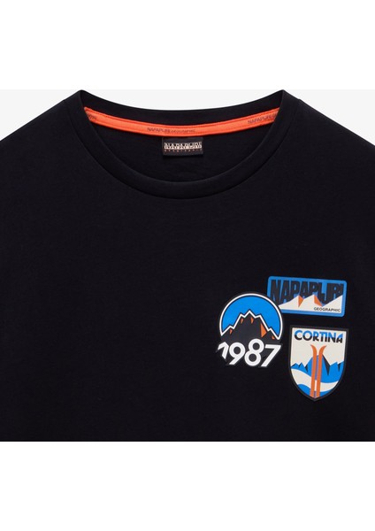 S-Montepiana Erkek Siyah T-Shirt.- indirimleri