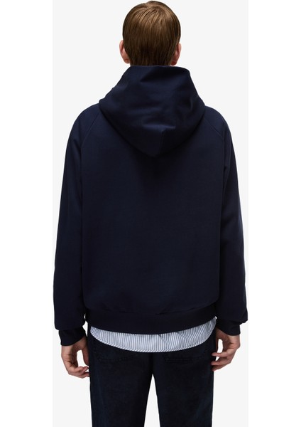 B-Elevated Hooded Erkek Mavi Sweatshirt.- modelleri